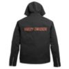 VESTE STRIPE WOVEN BLACK – Image 2