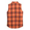 CHEMISE WOVEN ORANGE PLAID – Image 6