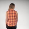 CHEMISE WOVEN ORANGE PLAID – Image 3
