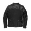 BLOUSON CUIR MADARIN BLACK CE – Image 2