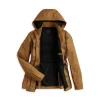 PARKA A CAPUCHE CIRE OR TERNE HOMOLOGUEE CE – Image 3