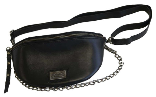 SAC CEINTURE CUIR CHAINE DETACHABLE