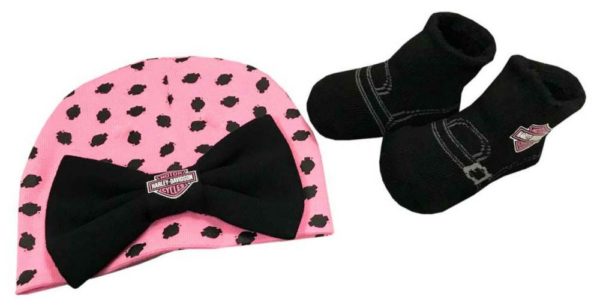 ENSEMBLE BONNET CHAUSSONS HARLEY-DAVIDSON