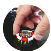 Bar & Shield Magnetic Poker Chip – Image 2