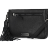 Harley-Davidson Sac banane classique en cuir galet véritable pour femme Noir – Image 2