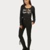 Harley-Davidson Damen Henley Shirt Suspension Scoop Neck noir – Image 3