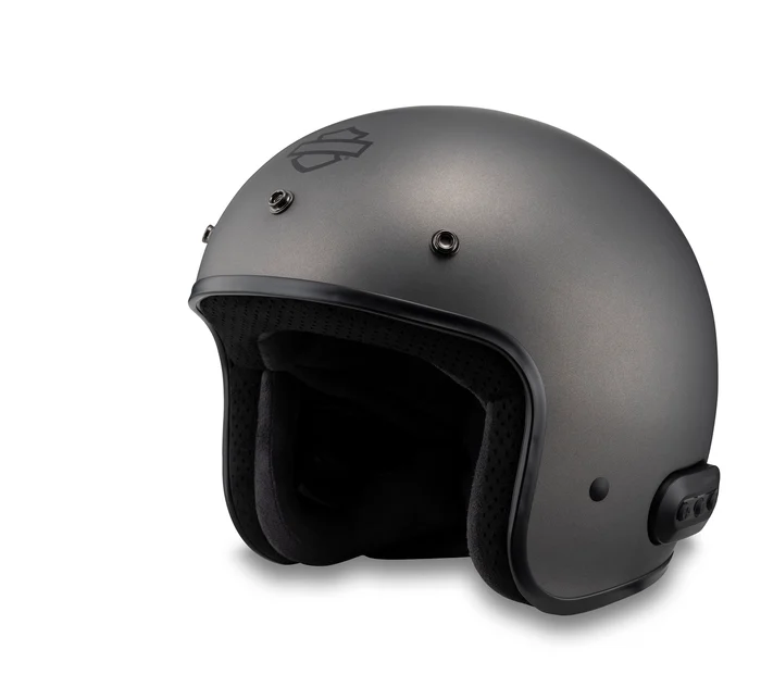 Casque Moto Jet 3/4 Bluetooth - Certification ECE - Pour Hommes Et Femmes - Tailles M à XXL