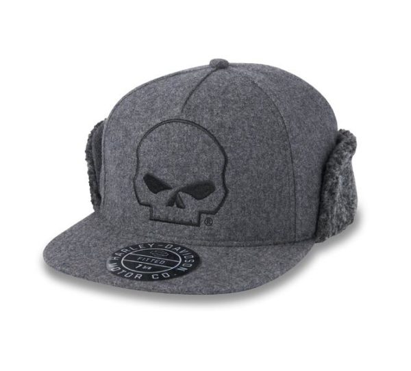 Chapeau à rabat Skull