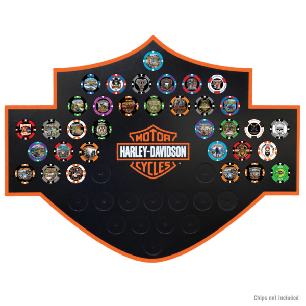 Bar & Shield Magnetic Poker Chip