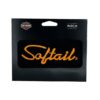 Écusson brodé Softail - Noir et Orange – Image 2