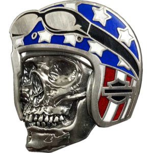 PIN'S SKULL FLAG
