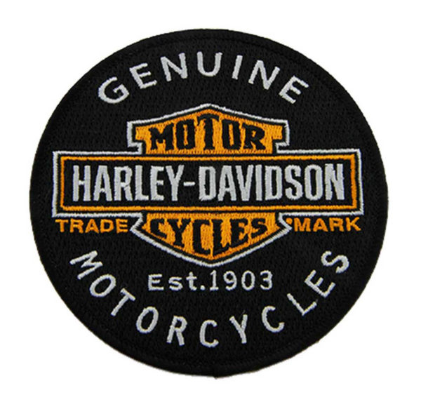 Écusson brodé Bar & Shield Genuine Motorcycles