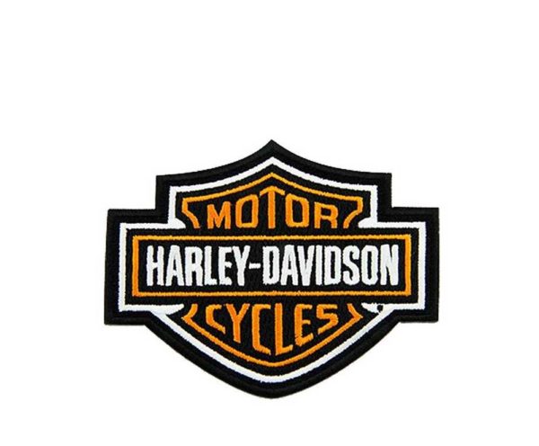 Écusson brodé  bar & Shield Harley Davidson taille moyenne