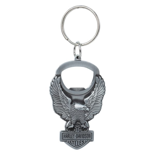 Porte-clefs décapsuleur HD Bar & Shield avec aigle