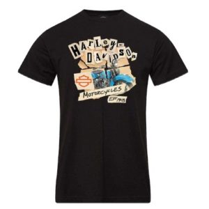 Tee-Shirt de concession Harley-Davidson La Rochelle - RANSOM