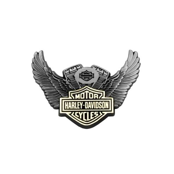 Pin's Winged Motor Harley Davidson