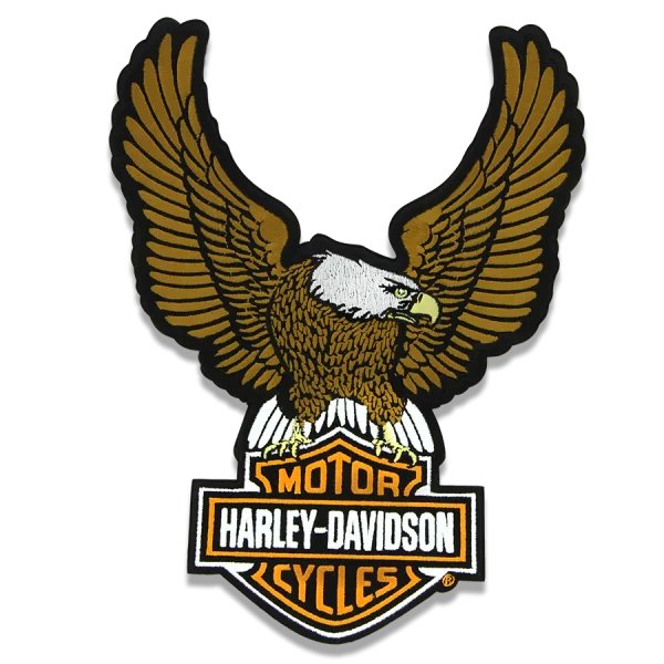 Écusson brodé Eagle Harley Davidson