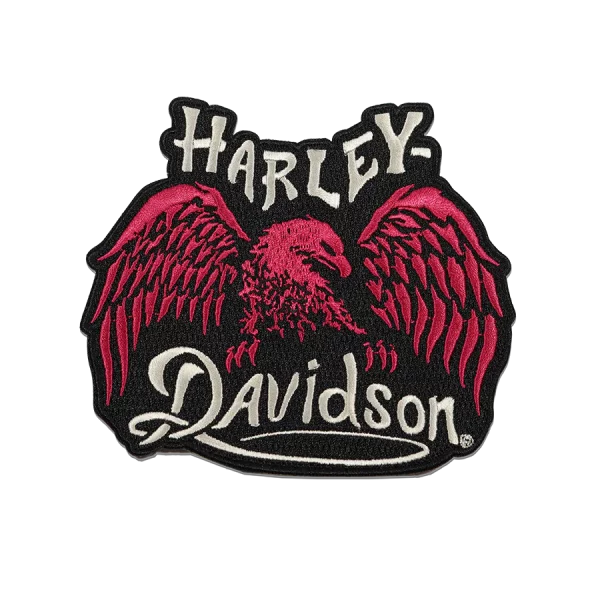 Écusson brodé Aigle Harley Davidson