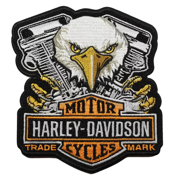 Écusson brodé Snatched Harley Davidson