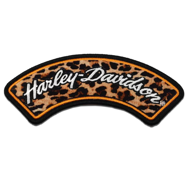 Écusson brodé Rockin' Cheetah Gal Harley Davidson