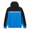 Sweat à capuche Tech Gaiter pour homme, bleu et noir – Image 2
