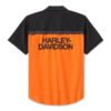 CHEMISETTE VENTILEE HD TECH ORANGE & BLACK – Image 2