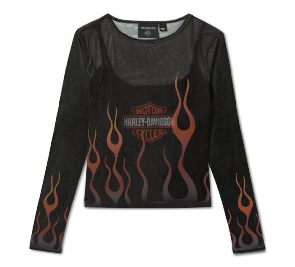 TEE-SHIRT MANCHES LONGUES FLAMING