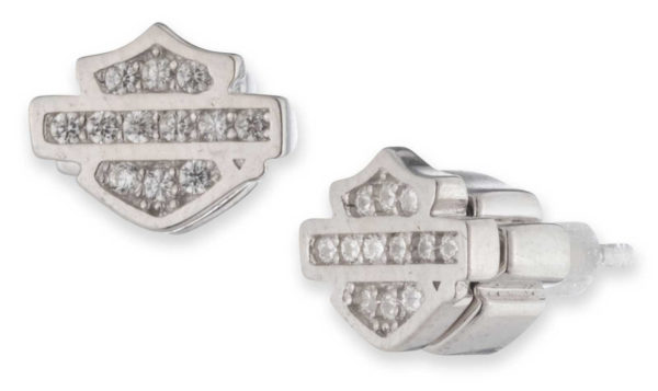 Boucles d'oreilles clous Bling Harley-Davidson®