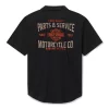 Chemise boutonnée en jersey pour homme, Parts & Service – Image 2