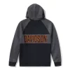 Sweat à capuche pullover Bar Font Colorblock – Image 2