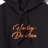 Sweat à capuche pullover Essential Bling pour femme - Harley Black – Image 3