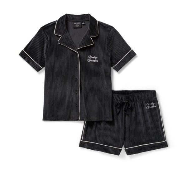 Ensemble pyjama en velours