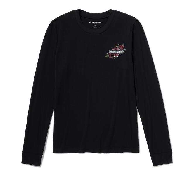 Haut Serpent Rose Bling - Harley Black