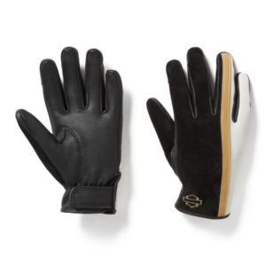 Gants  Harley-Davidson pour femmes en cuir HD®, matières mixtes.