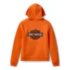 Sweat à capuche pullover Essential Bling pour femme - Harley Orange – Image 2
