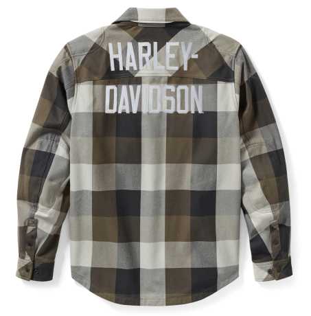 Veste chemise de conduite Harley-Davidson Operative 2.0 gris/olive – Image 3