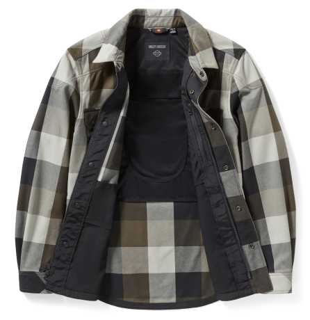 Veste chemise de conduite Harley-Davidson Operative 2.0 gris/olive – Image 2