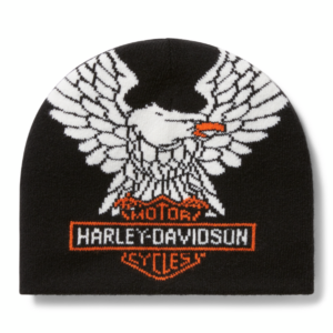 BONNET REVERSIBLE EAGLE NOIR