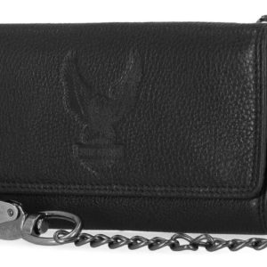 Portefeuille en 3 volets Harley-Davidson® avec chaîne