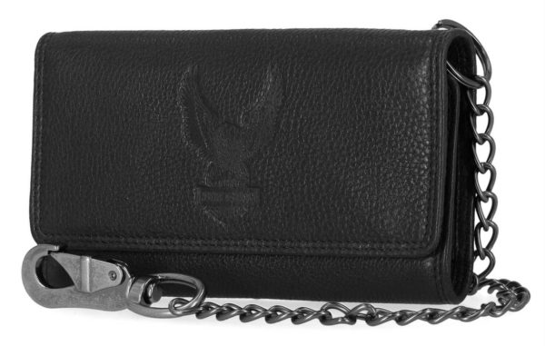 Portefeuille en 3 volets Harley-Davidson® avec chaîne