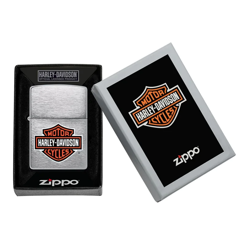 Zippo Harley Davidson Bar & Shield – Image 4