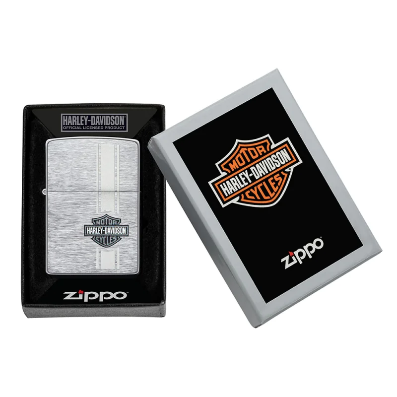 Zippo Harley Davidson Bar & Shield – Image 5