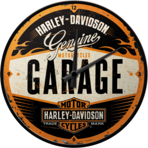 Horloge murale Harley-Davidson® "Garage"