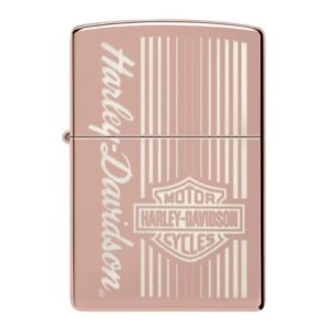 Zippo Harley Davidson Rose