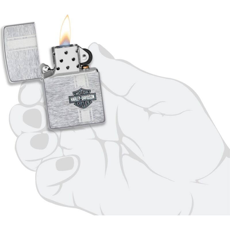 Zippo Harley Davidson Bar & Shield – Image 4