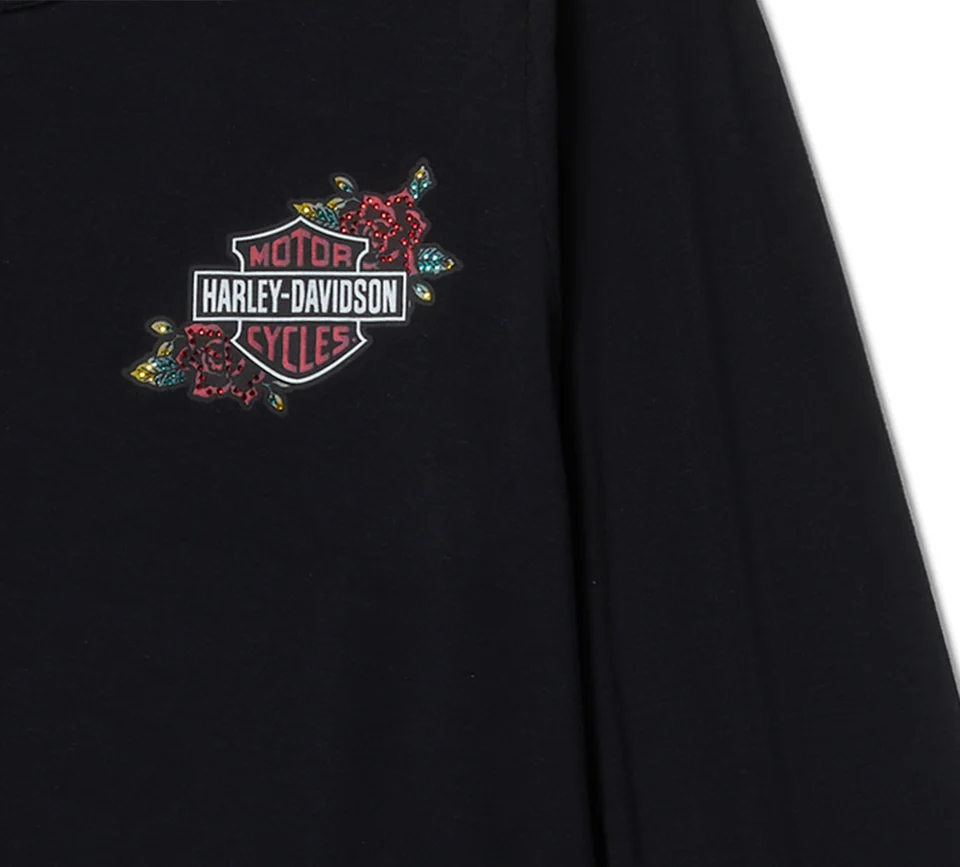 Haut Serpent Rose Bling - Harley Black – Image 3