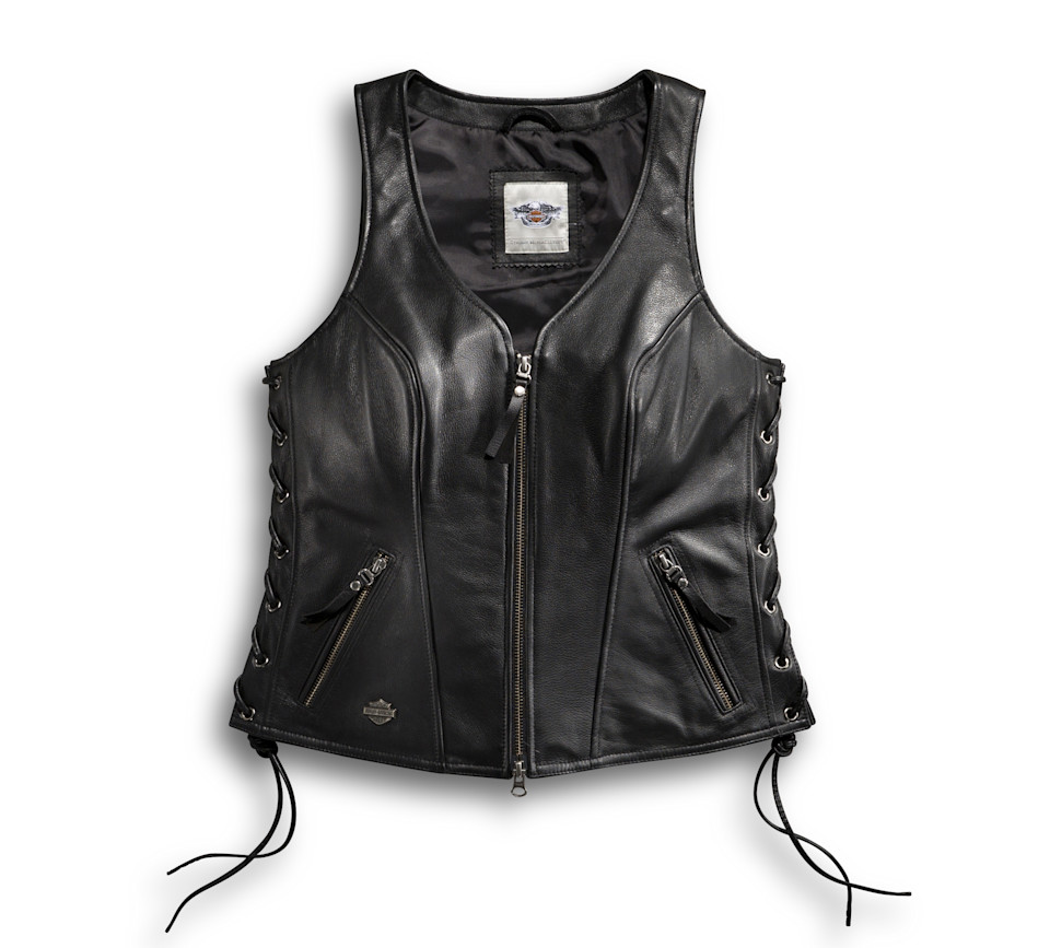 Gilet cuir Avenue pour femmes