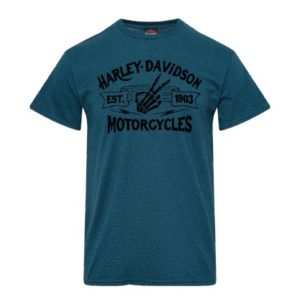 Tee-Shirt de concession Harley-Davidson La Rochelle - BONES