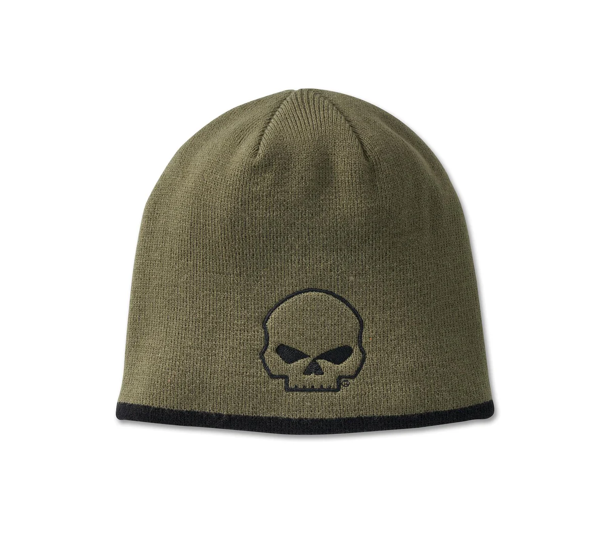 Bonnet en maille Harley-Davidson Willie G® Skull - Vert