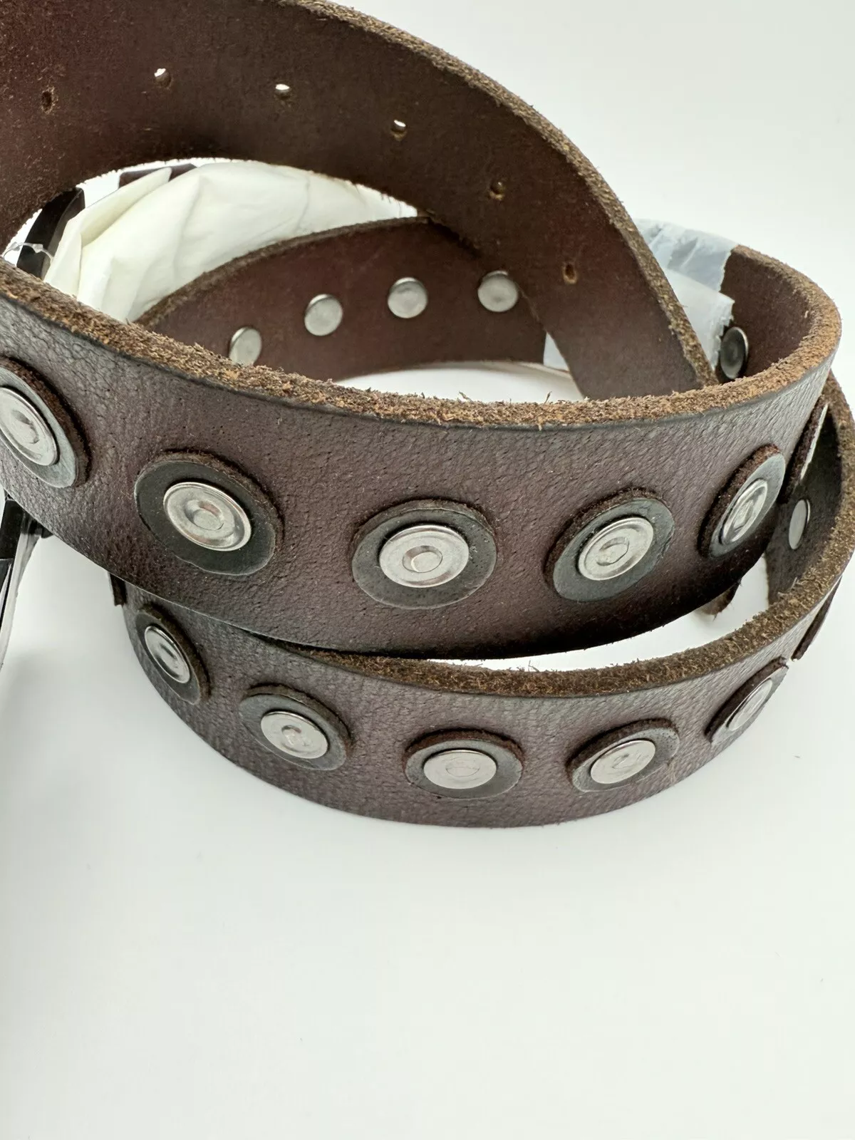 Ceinture cuir avec rivet Harley-Davidson